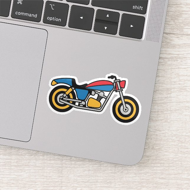 Adesivo Cartoon Bike Sticker (Detalhe)