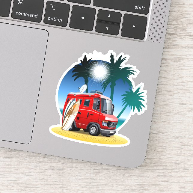 Adesivo Cartoon Camper (Detalhe)