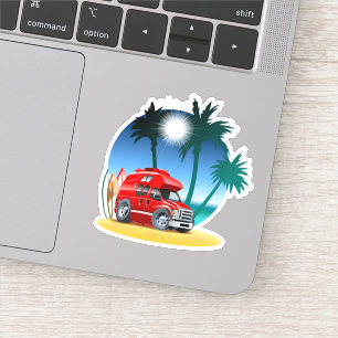 Adesivo Cartoon Camper