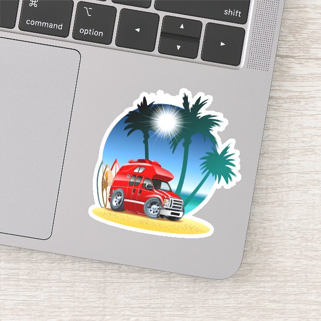 Adesivo Cartoon Camper (Detalhe)