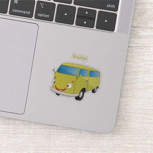 Adesivo Cartoon do verde limão clássico (Detalhe)