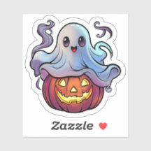 Cartoon Ghost Cute Psychofriends das Halloween