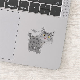 Adesivo Cartoon lince lince de lince