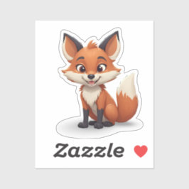 Adesivo Cartoon sorridente