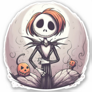 Adesivo Cartoon Zombie design Sticker