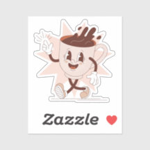 Cartum de café com graça