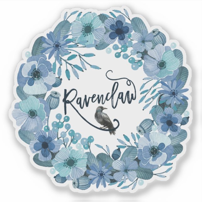 Adesivo Casa Blue Raven Inspirada (Frente)