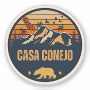 Adesivo Casa Conejo, Califórnia