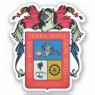 Adesivo Casaco de armas Aguascalientes - MÉXICO
