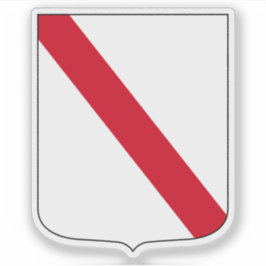 Adesivo Casaco de armas da Campânia, Itália