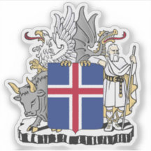 Casaco de armas da Islândia