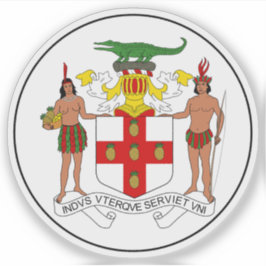 Adesivo Casaco de armas da Jamaica (1957 - 1962)