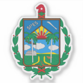 Adesivo Casaco de armas da Província de Camaguey, Cuba