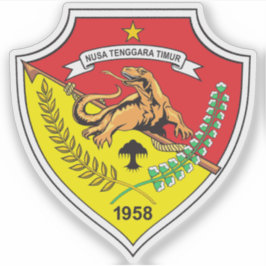 Adesivo Casaco de armas da província de Tenggara Oriental,
