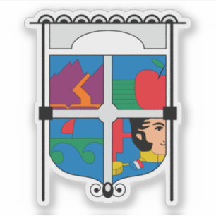 Adesivo Casaco de armas da região O'Higgins, Chile