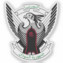 Adesivo Casaco de armas da República do Sudão