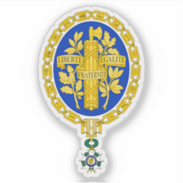 Adesivo Casaco de armas da República Francesa