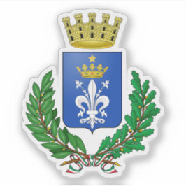 Adesivo Casaco de armas de Acerra, Itália