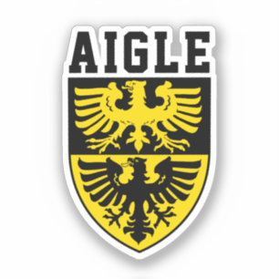 Adesivo Casaco de Armas de Áigle, Suiça