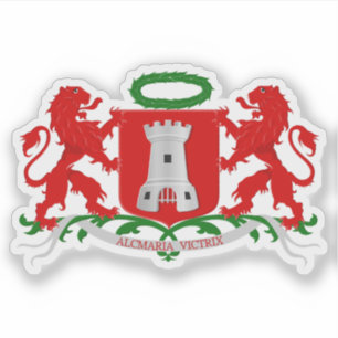 Adesivo Casaco de armas de Alkmaar, Países Baixos