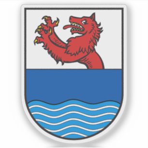 Adesivo Casaco de armas de Amstetten, Baixa Áustria