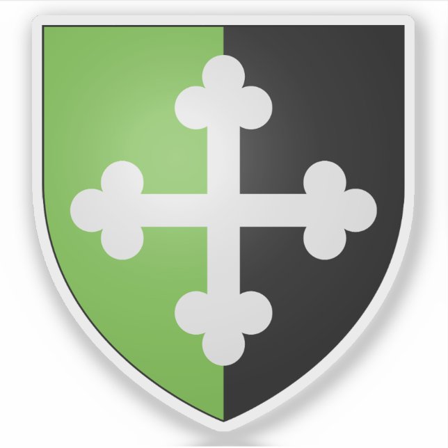 Adesivo Casaco de armas de Bourg-en-Bresse, Ain (Frente)