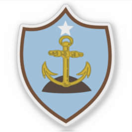 Adesivo Casaco de armas de Caibarién, Cuba