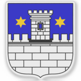 Adesivo Casaco de armas de Cakovec, Croácia