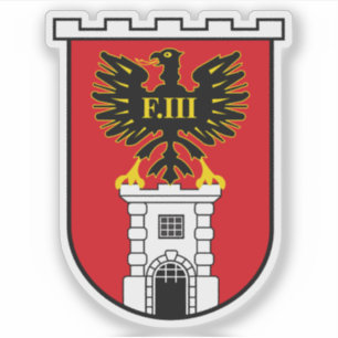 Adesivo Casaco de armas de Eisenstadt, Áustria