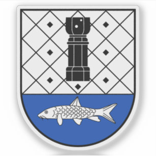 Adesivo Casaco de armas de Feldbach, Styria, Áustria