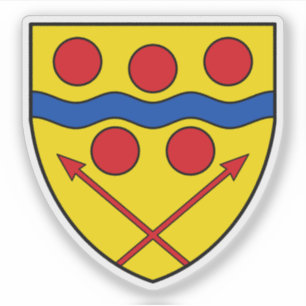 Adesivo Casaco de armas de Gerasdorf bei Wien, Áustria