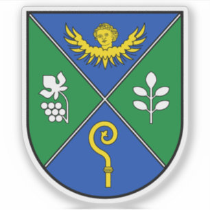 Adesivo Casaco de armas de Gratwein-Straßengel, Áustria