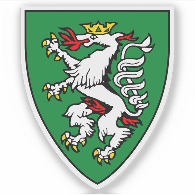 Adesivo Casaco de armas de Graz, Áustria (Frente)
