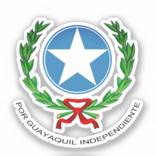 Adesivo Casaco de armas de Guayaquil