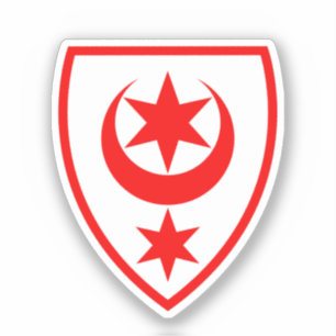 Adesivo Casaco de Armas de Halle (Saale), Alemanha