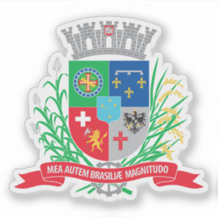 Adesivo Casaco de armas de Joinville, Brasil