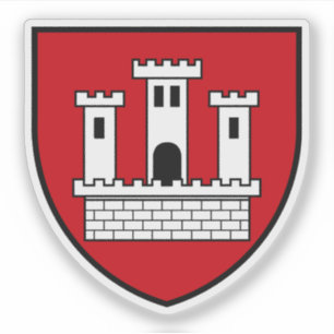 Adesivo Casaco de armas de Klosterneuburg, Áustria