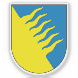 Adesivo Casaco de armas de Kohtla-Järve, Estônia