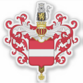 Adesivo Casaco de armas de Leuven, Bélgica