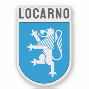 Adesivo Casaco de armas de Locarno, Suiça