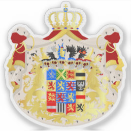 Adesivo Casaco de armas de Luxemburgo (1898)