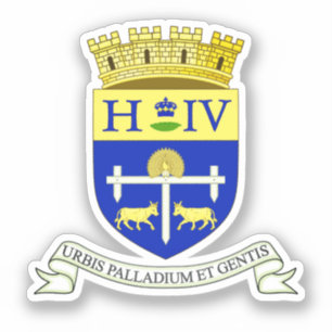 Adesivo Casaco de Armas de Pau, Pirenéus Atlânticos (FRANÇ