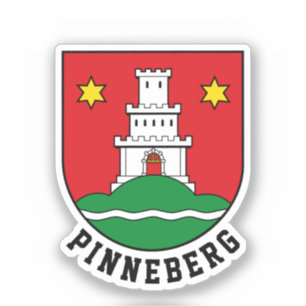 Adesivo Casaco de Armas de Pinneberg, Alemanha