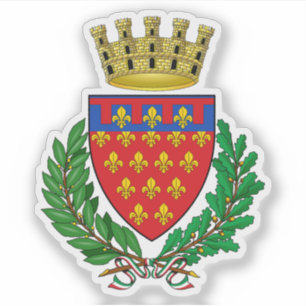 Adesivo Casaco de armas de Prato, Itália