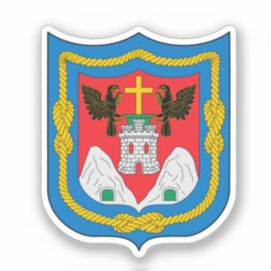 Adesivo Casaco de Armas de Quito, Equador