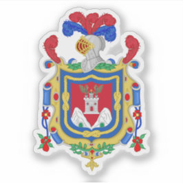 Adesivo Casaco de armas de Quito, Equador
