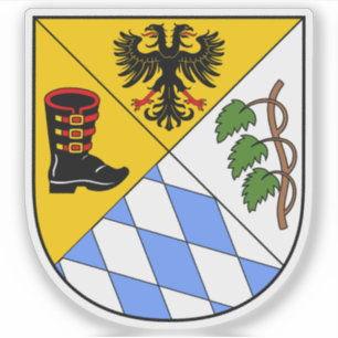 Adesivo Casaco de armas de Ried im Innkreis, Áustria