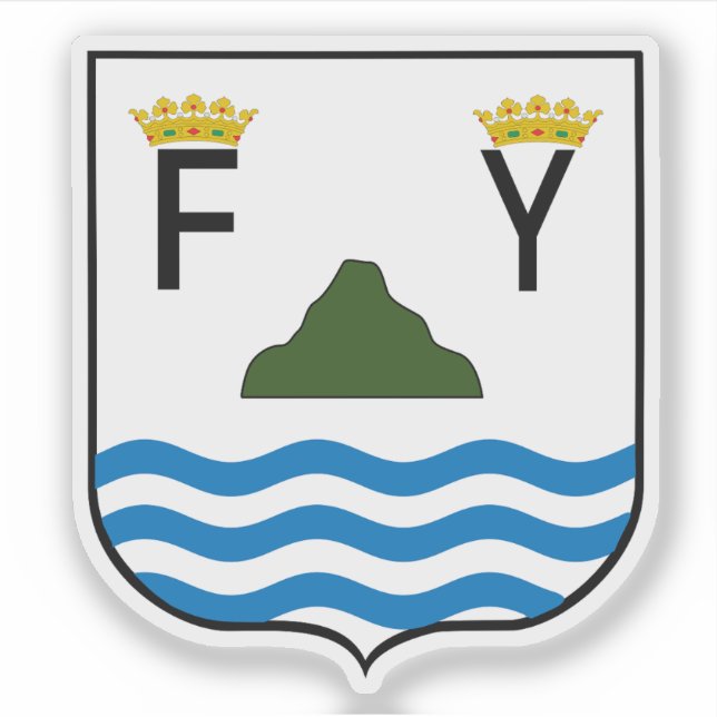 Adesivo Casaco de armas de San Felipe de Puerto Plata (Frente)