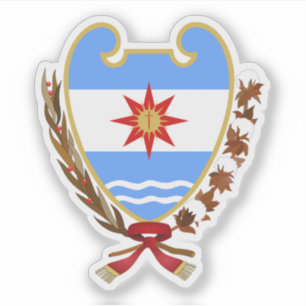 Adesivo Casaco de armas de Santiago del Estero, Argentina