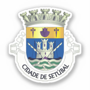 Adesivo Casaco de Armas de Setúbal, PORTUGAL